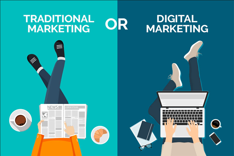 .digital marketing is supposed to replace traditional marketing